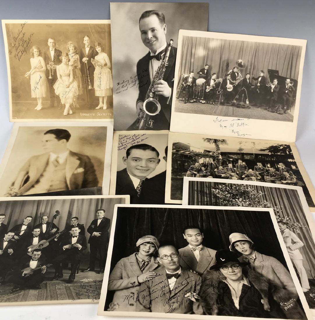 10 Autographed Silent Screen Actor Photos (1 of 2)