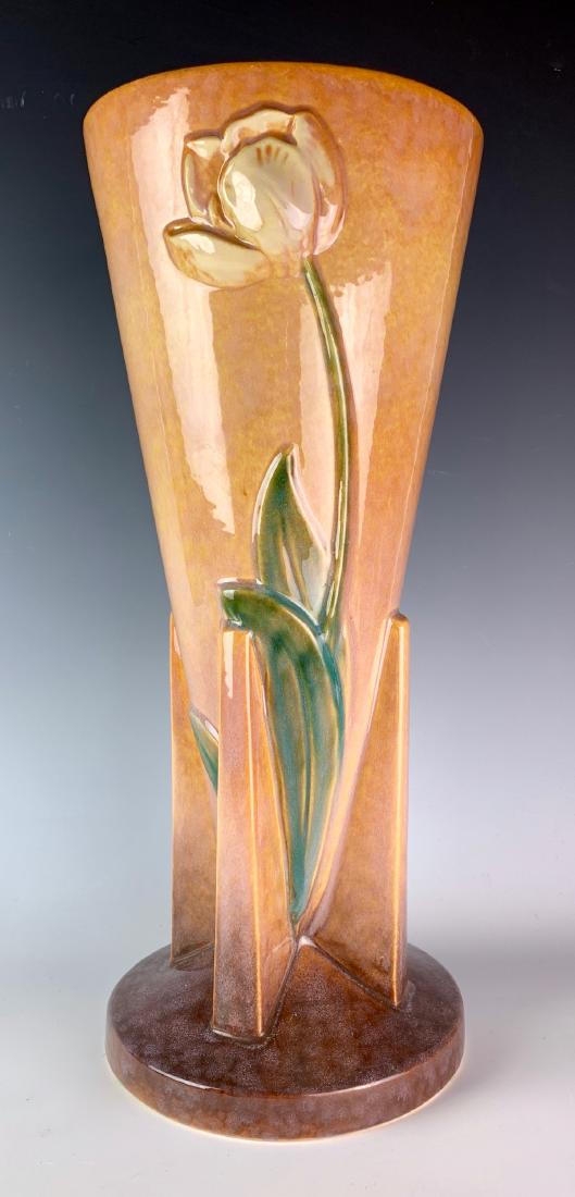 Roseville Wincraft Art Pottery Vase 18" C. 1950 (1 of 3)