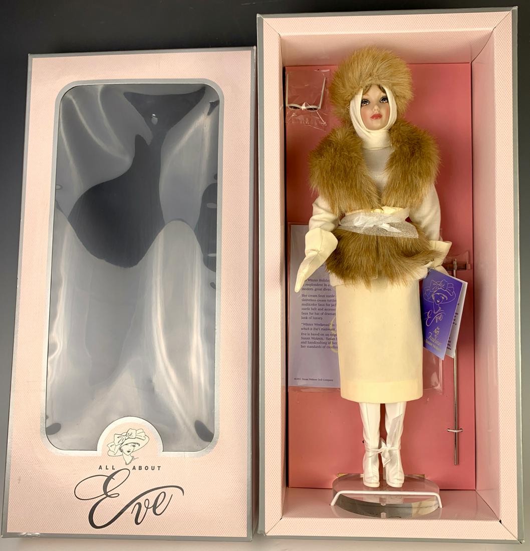 16" "All About Eve Winter Weekend"by Susan Wakeen: Mint in box, generally excellent