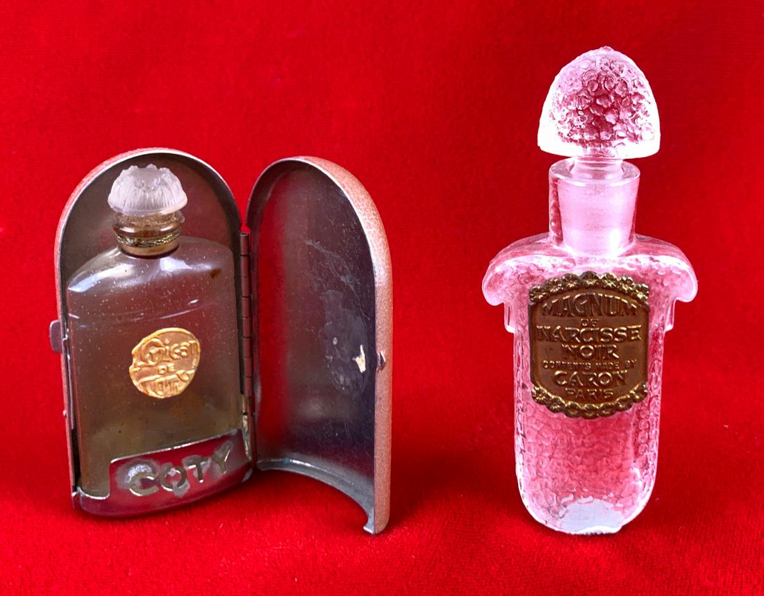 Coty Purse Sized Perfume Bottles LOT 5 VINTAGE PERFUME BOTTLES COTY