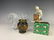Group of 4 Enamel Box, Porcelain Figure & More