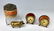 3 Antique Figural Tape Measures & Advertising - 2