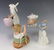 4 Antique Bisque Porcelain Piano Babies - 2