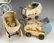 Collection of 8 Antique Baby Carriages w/ Babies - 6