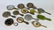13 Antique Doll Hand Mirror