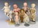 Group of 8 Antique Bisque Baby Dolls
