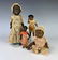 Group of 4 Antique Black Americana Dolls