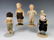 Group of 4 Antique Dolls