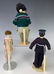 Group of 3 Antique Dolls - 2