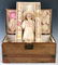 "Au Nain Bleu" Doll Presentation Trunk - 3