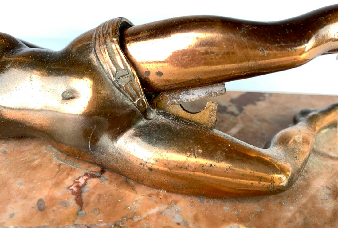 Antique Erotic Cigar Cutter C. 1910 - 4