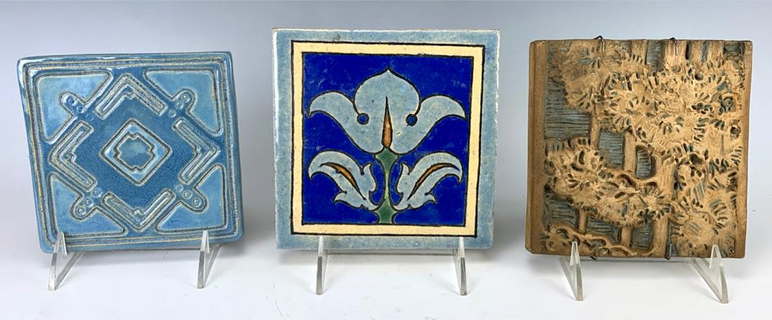 Group of 3 Tiles Including Batchelder and A&E (1 of 2)