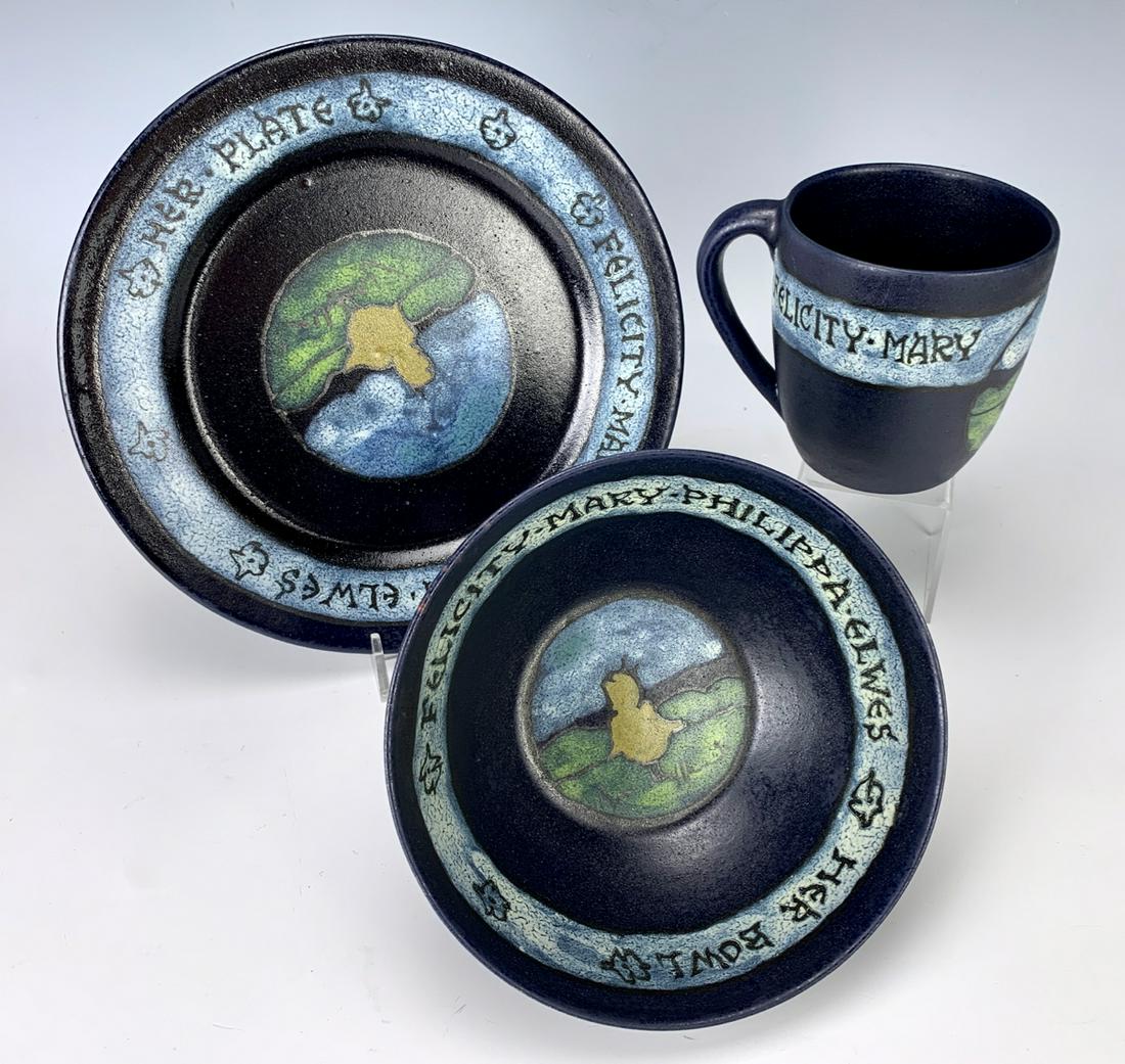 Paul Revere Pottery Saturday Evening Girls (1 of 2)