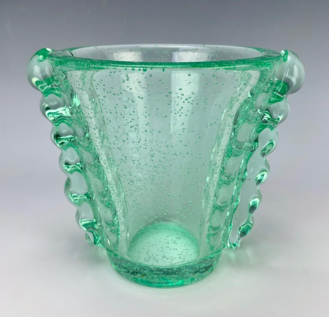 Signed Daum Nancy Art Deco Vase (1 of 2)