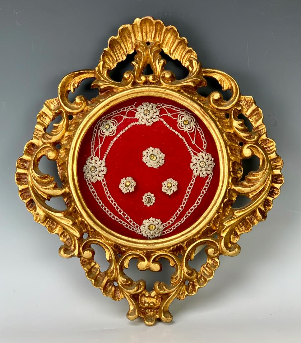 Seed Pearls & Topaz Wedding Set C. 1860 (1 of 2)