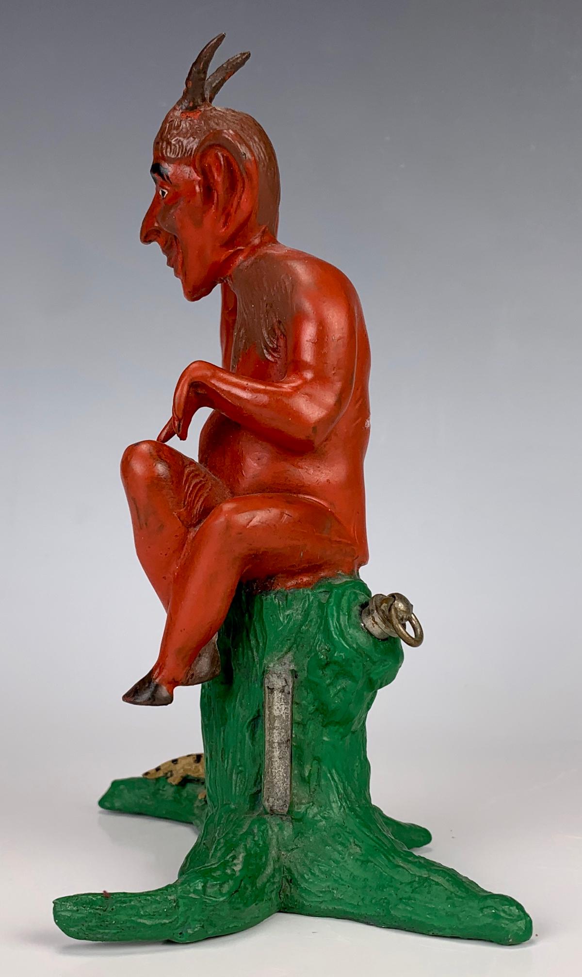 Rare Devil Cigar Lighter with Big Ear C.1900