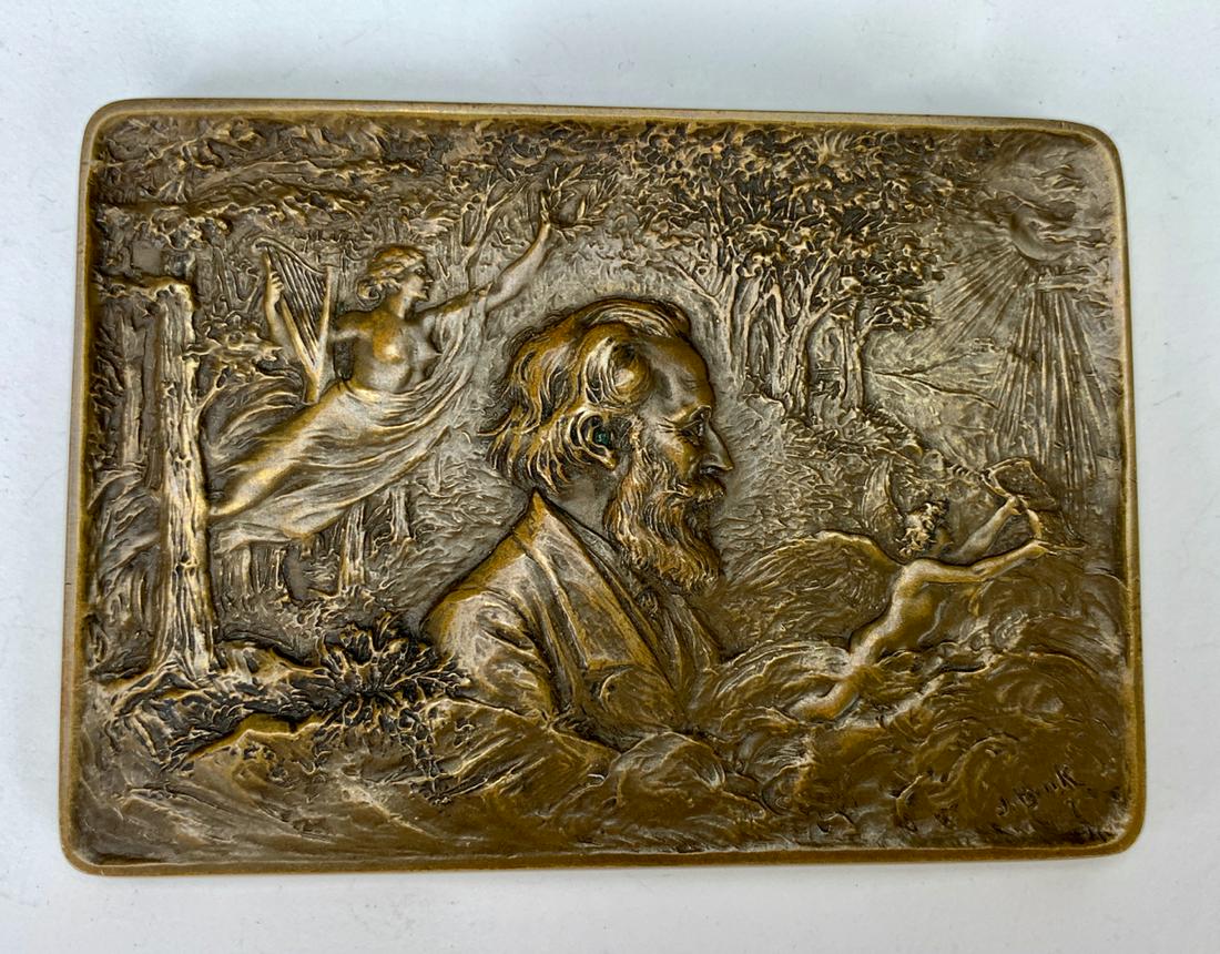 Alexander Fuchs Bronze Rectangular Medal (1 of 2)