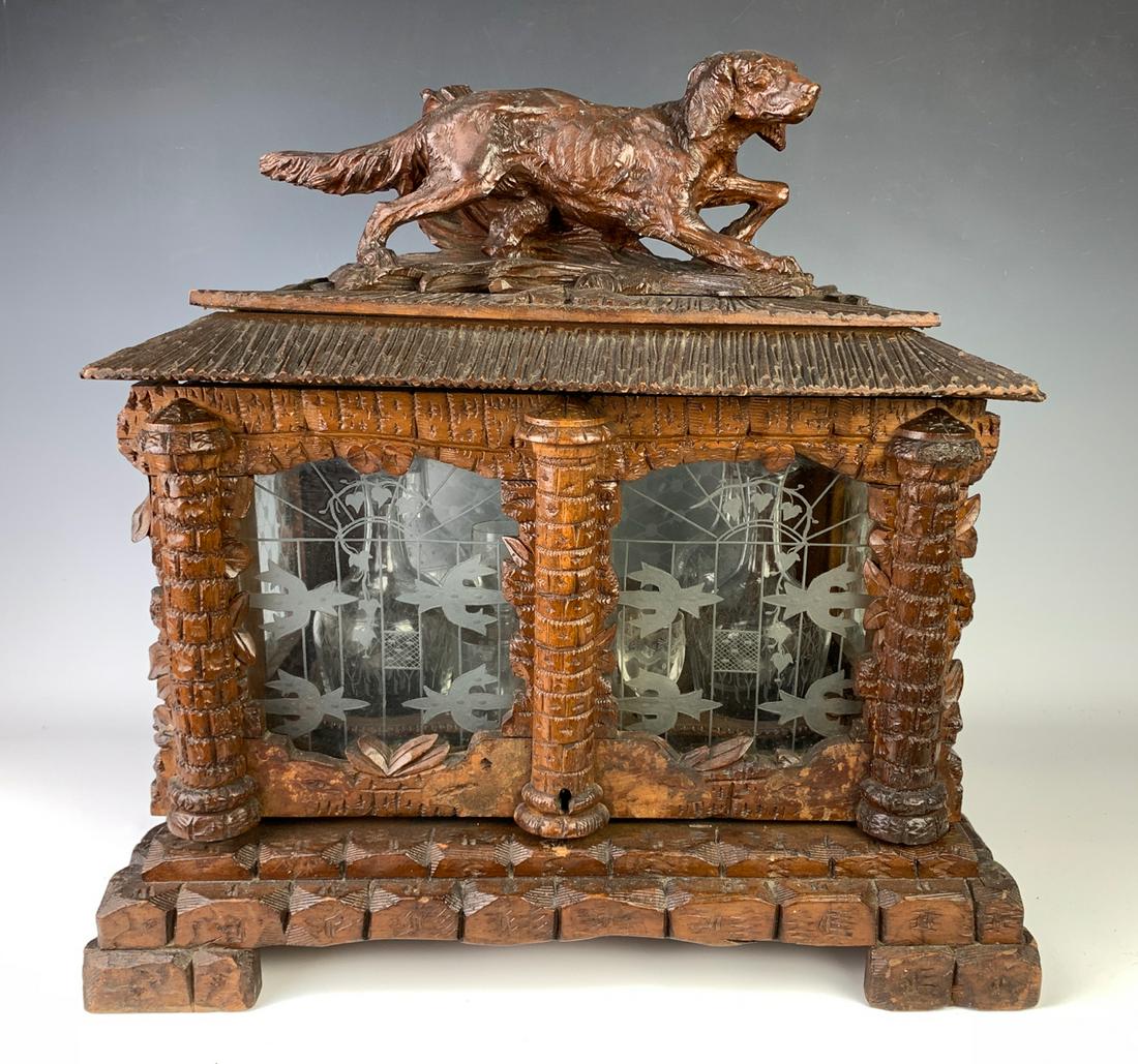 Black Forest Tantalus C. 1900 (1 of 4)