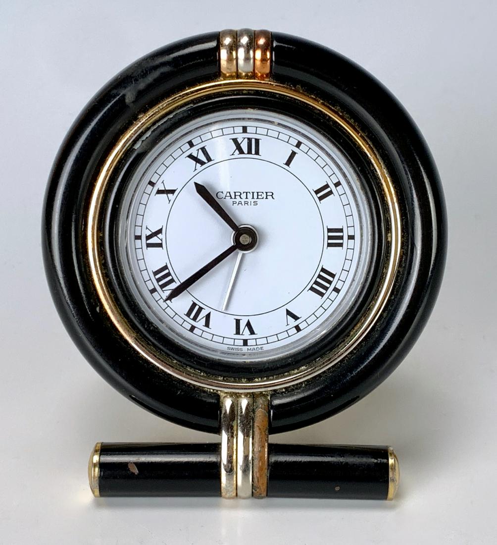 Cartier Paris Deco Small Quartz Clock (1 of 2)
