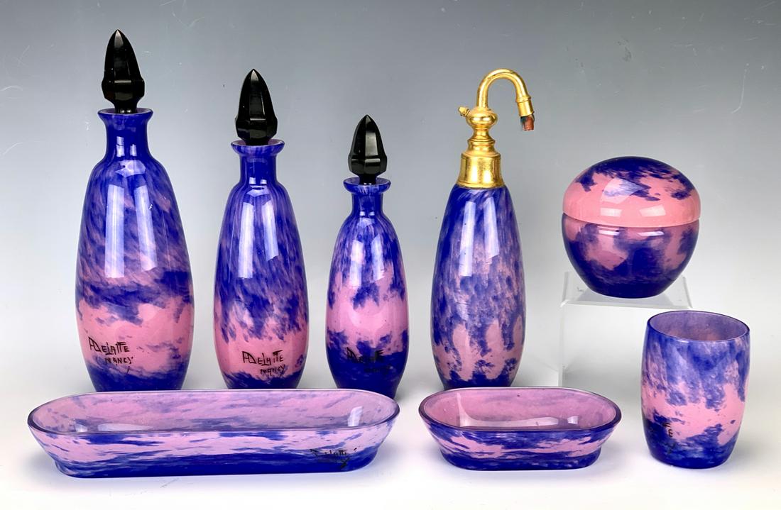 Beautiful Delatte Nancy Vanity Sets C.1920 (1 of 2)