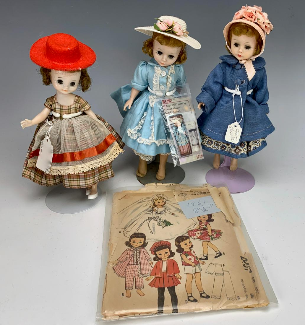 2 Madame Alexander Cissettes & 1 More Doll (1 of 1)