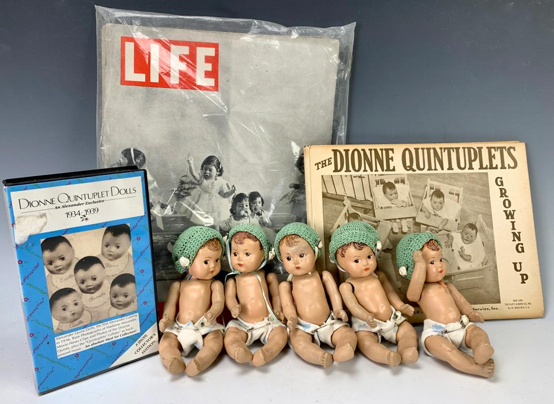 Lot of Memorabilia of Dionne Quintuplets (1 of 1)