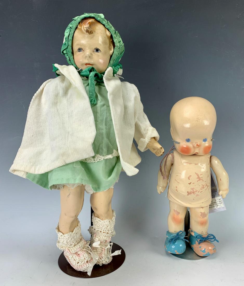 2 Vintage Composition Characters (1 of 3)