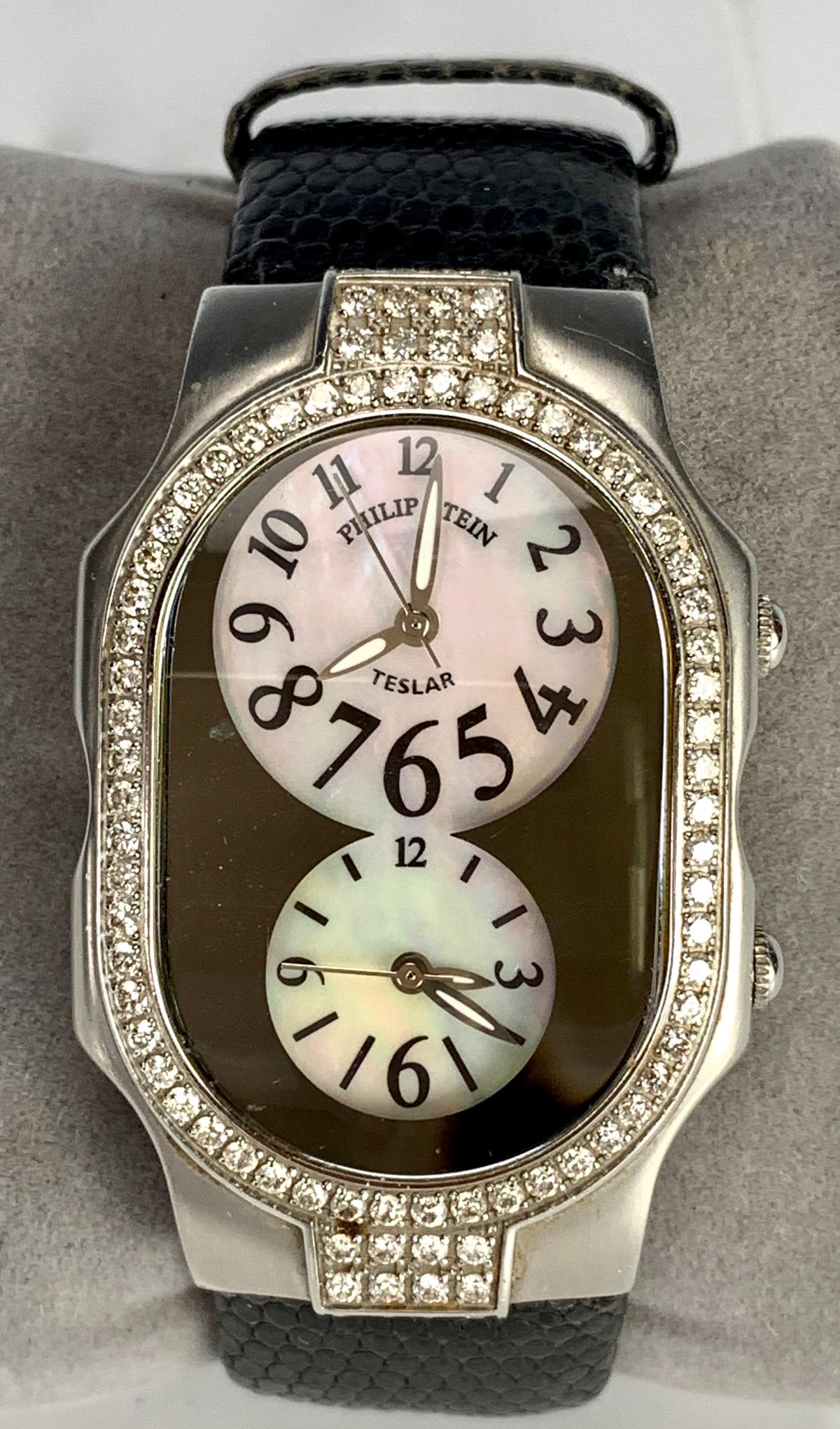 Phillip Stein Teslar Women's Double Dial Watch (1 of 2)