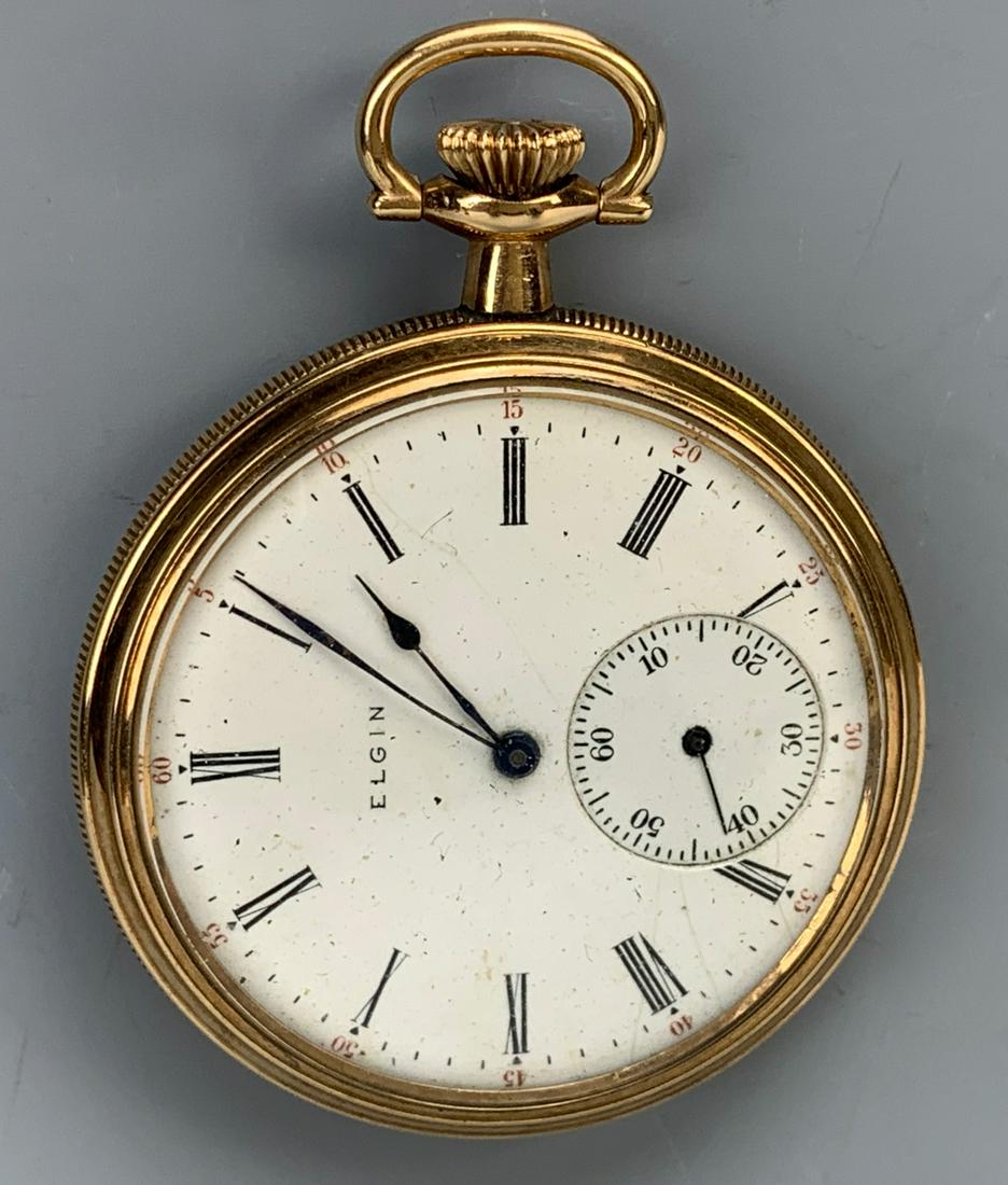 Elgin Pocket Watch 6S, 20 Year Case (1 of 2)
