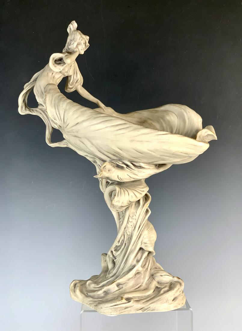 Royal Dux Porcelain Art Nouveau Centerpiece (1 of 4)