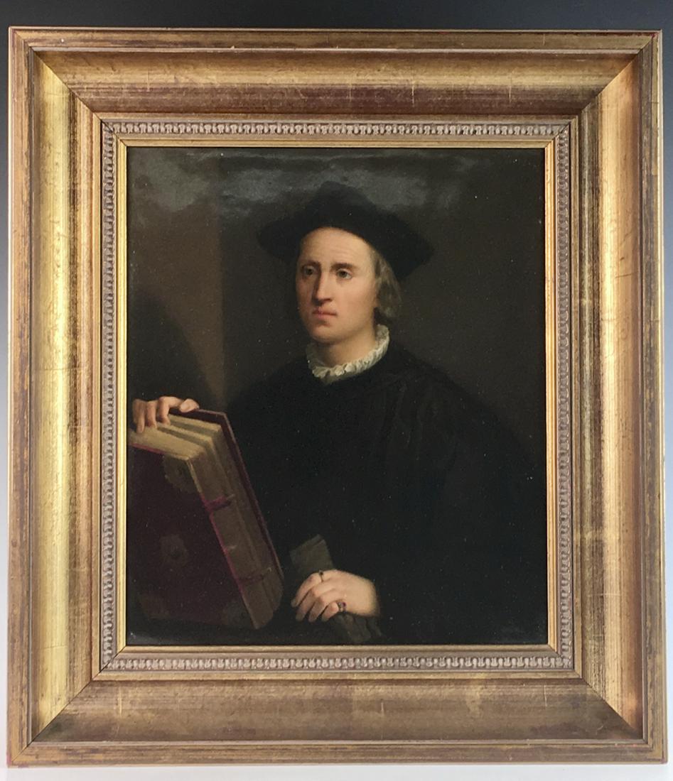 Large KPM Plaque Christopher Columbus C. 1880 (1 of 3)