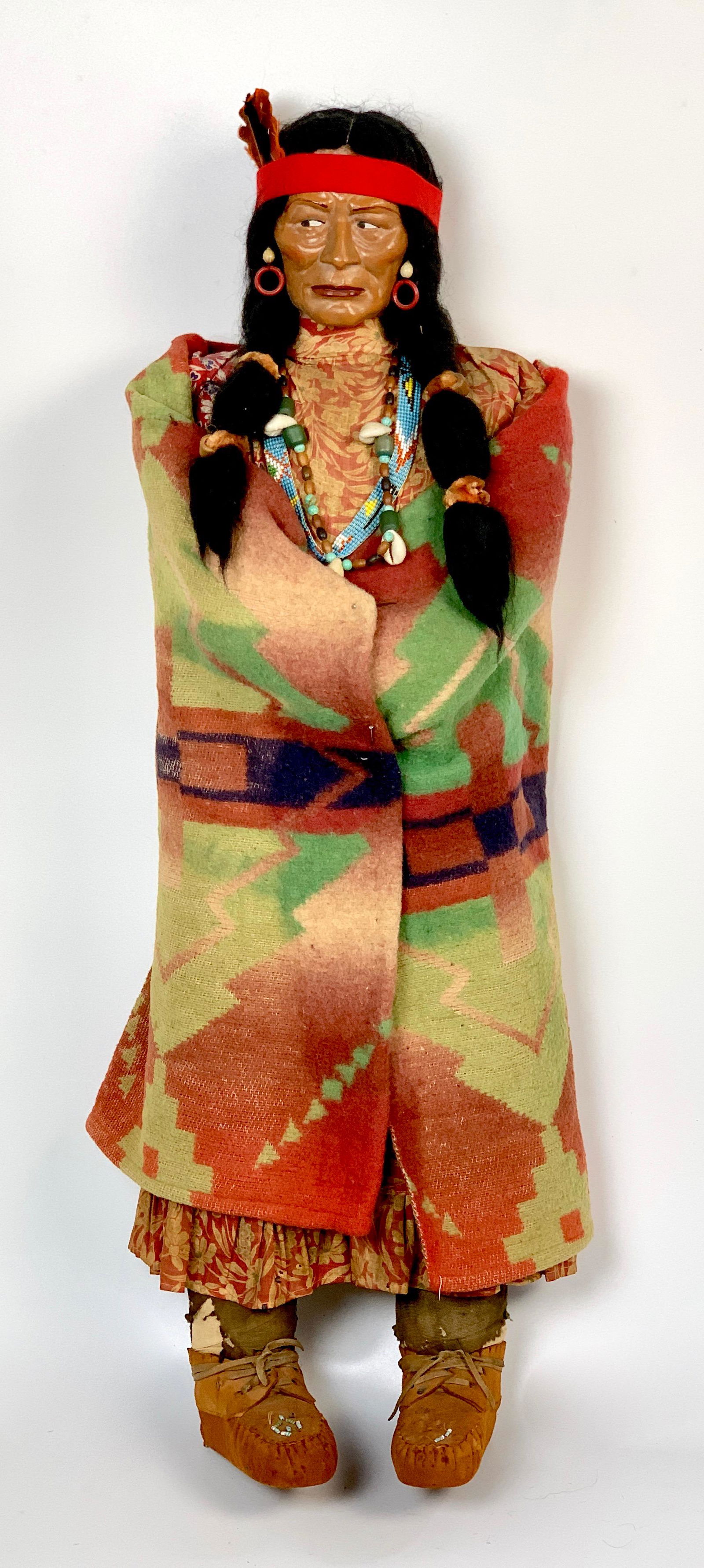 Grand 33" American Indian Skookum Female Doll (1 of 4)