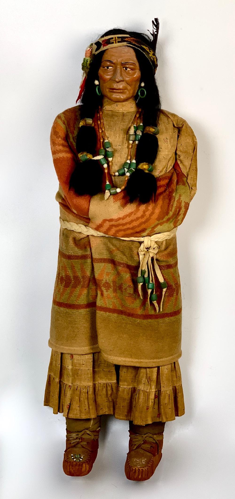 Grand 33" American Indian Skookum Female Doll (1 of 3)