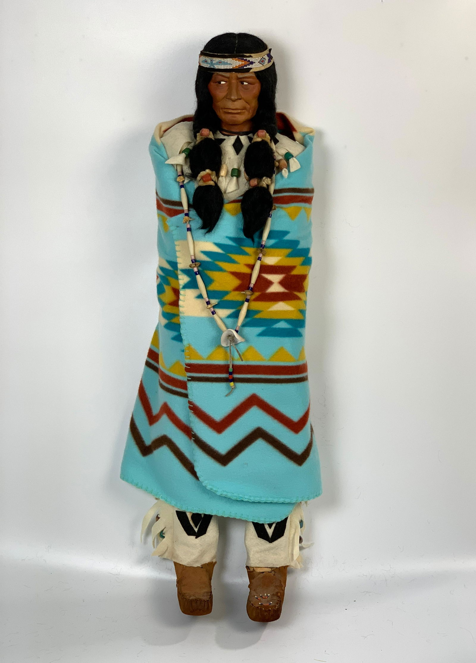 Grand 34" American Indian Skookum Male Doll (1 of 4)