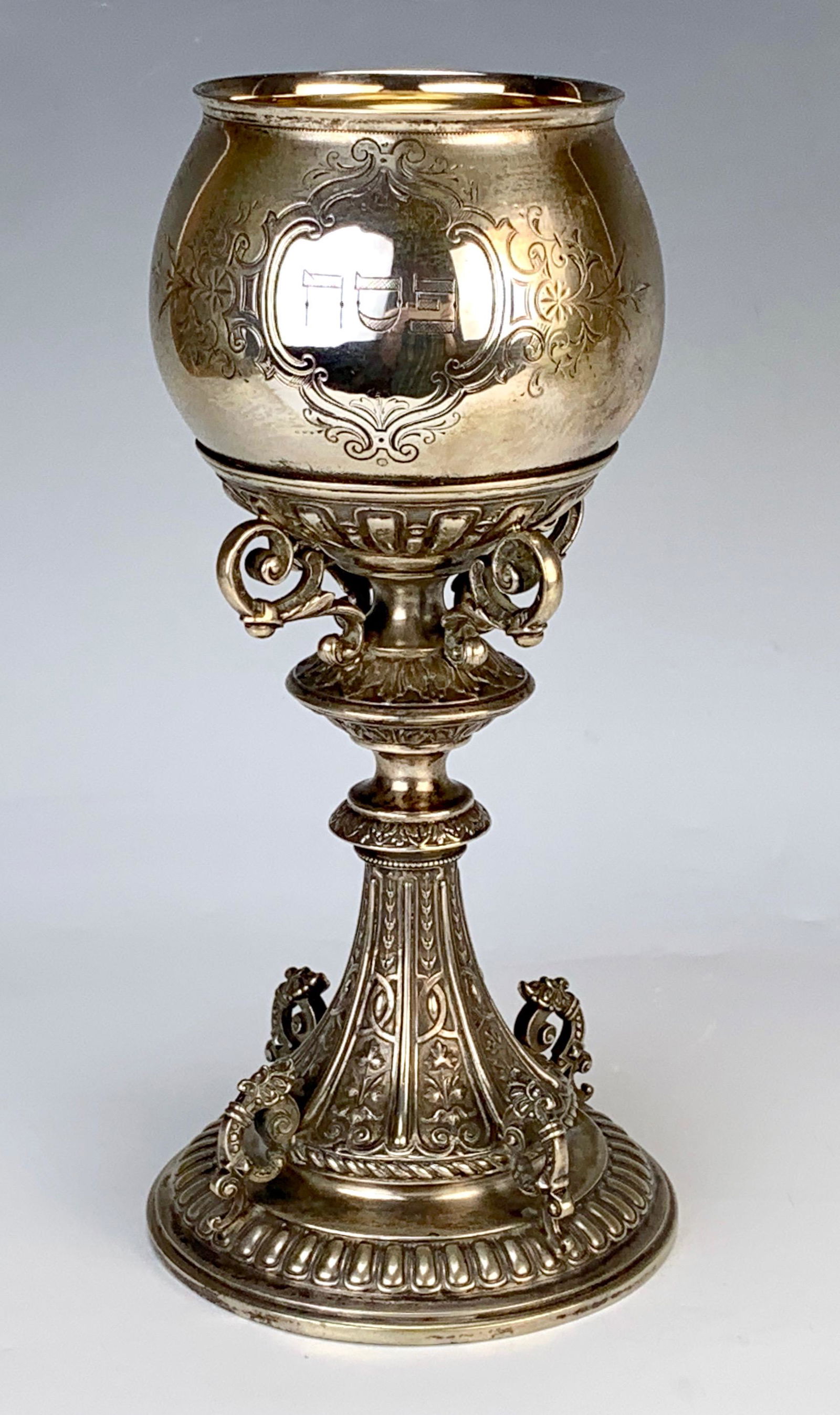 European 800 Silver Kiddush Cup (1 of 4)