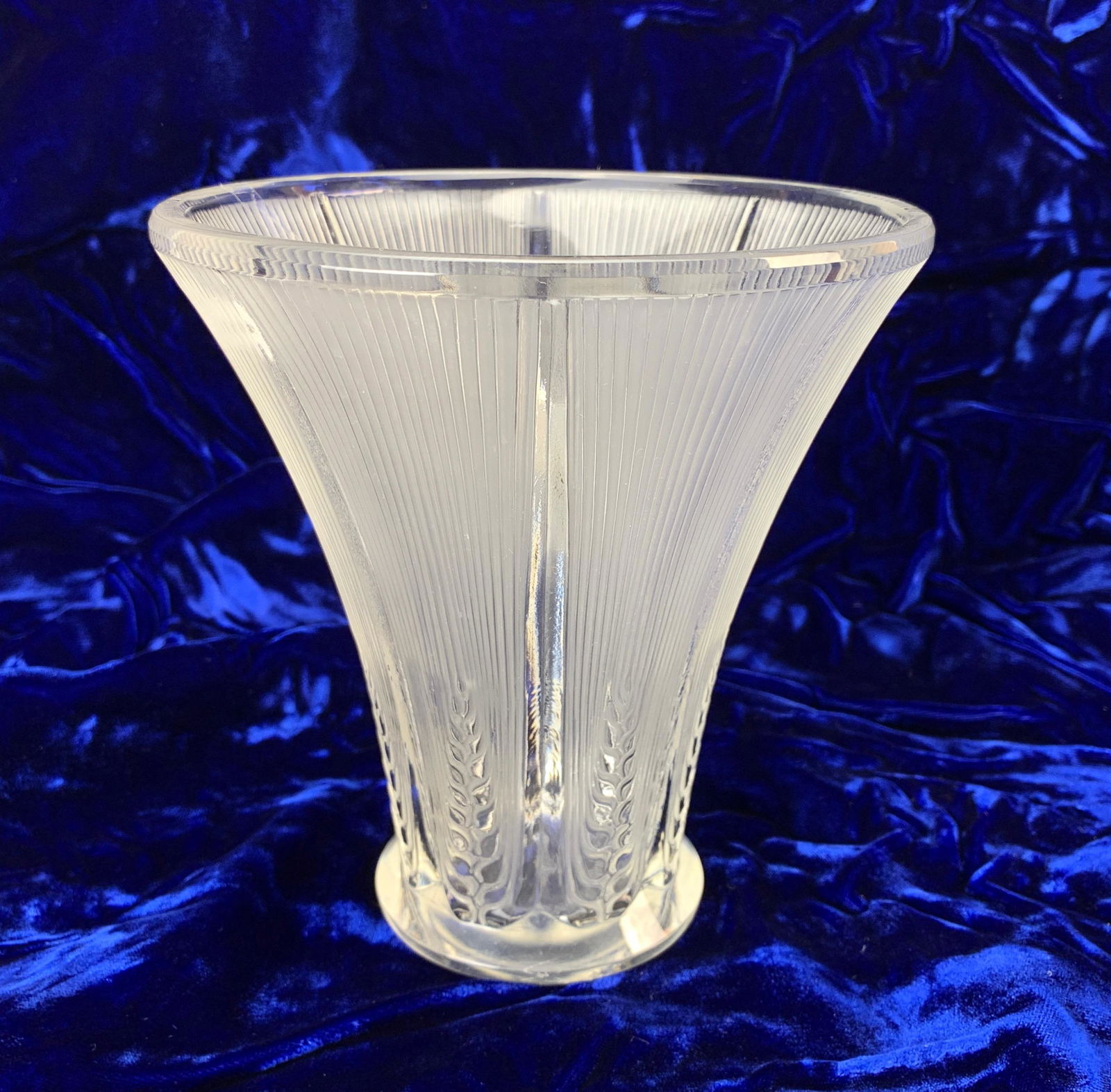 Rene Lalique "EPIS" Vase C. 1931 (1 of 3)