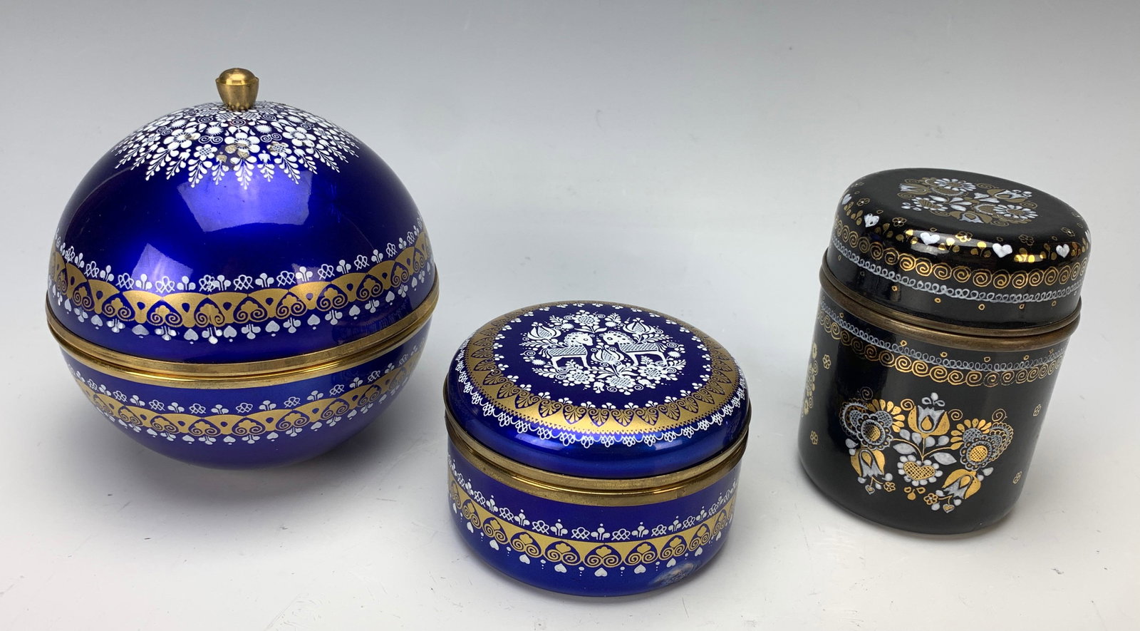 3 Pc. Vintage Steinbock Studios Enamel Wares (1 of 4)