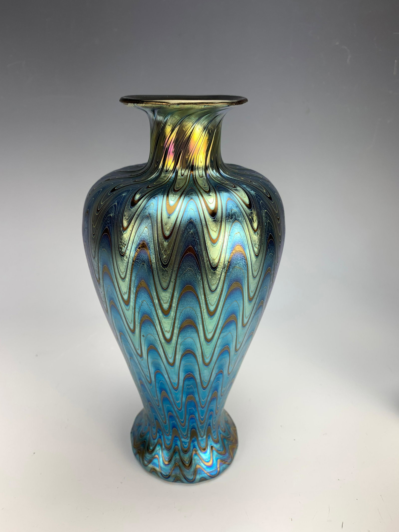 Loetz Art Glass Vase (1 of 3)