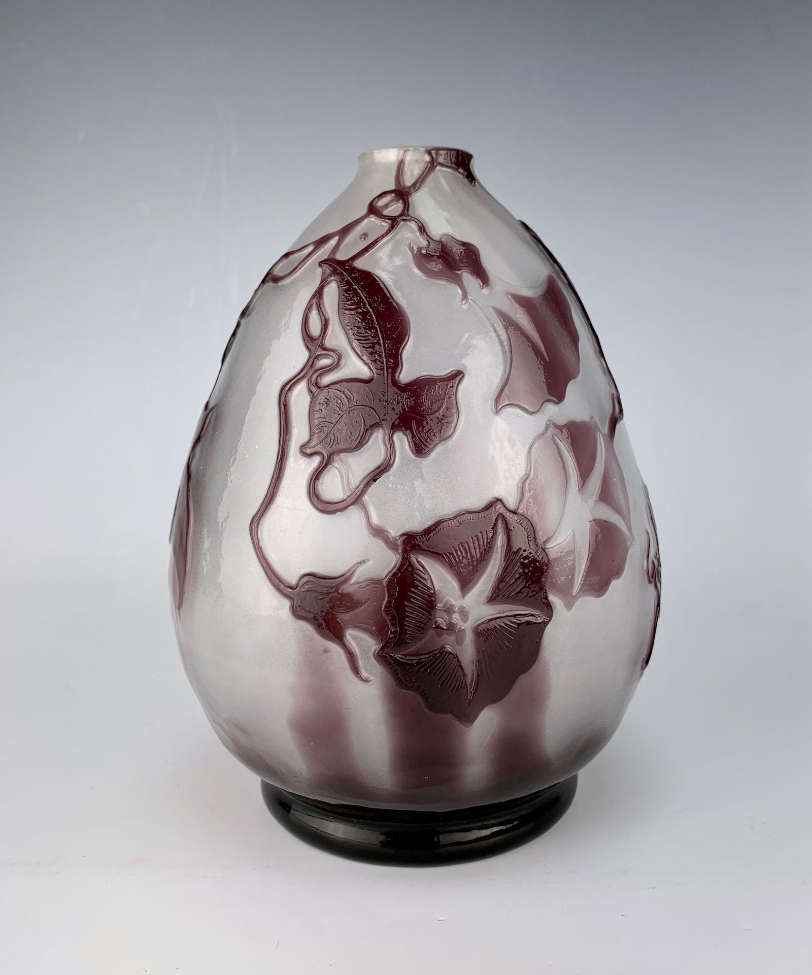 Emile Galle (Fr.1880-1960) Fine Fire Polished Vase (1 of 6)