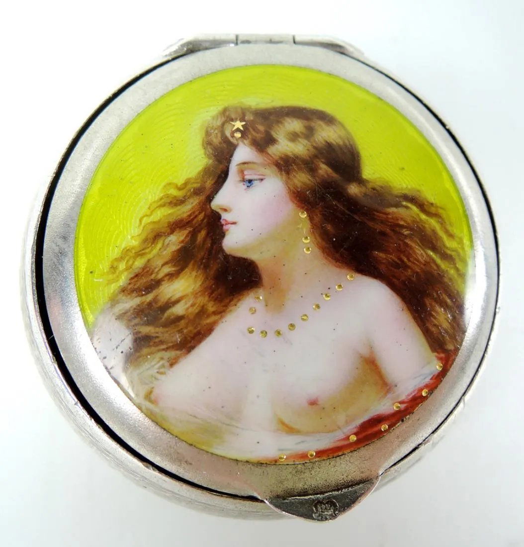 Russian Silver & Enamel Box (1 of 4)