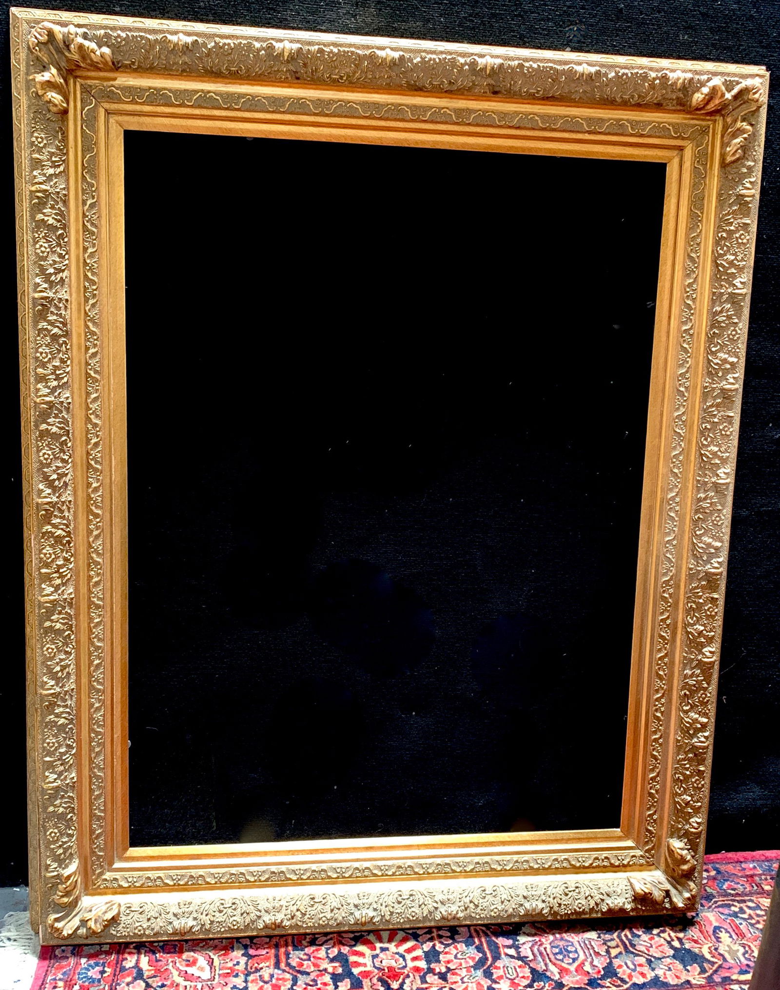 Extra Large Ornate Gilt Frame 60" x 48" (1 of 2)