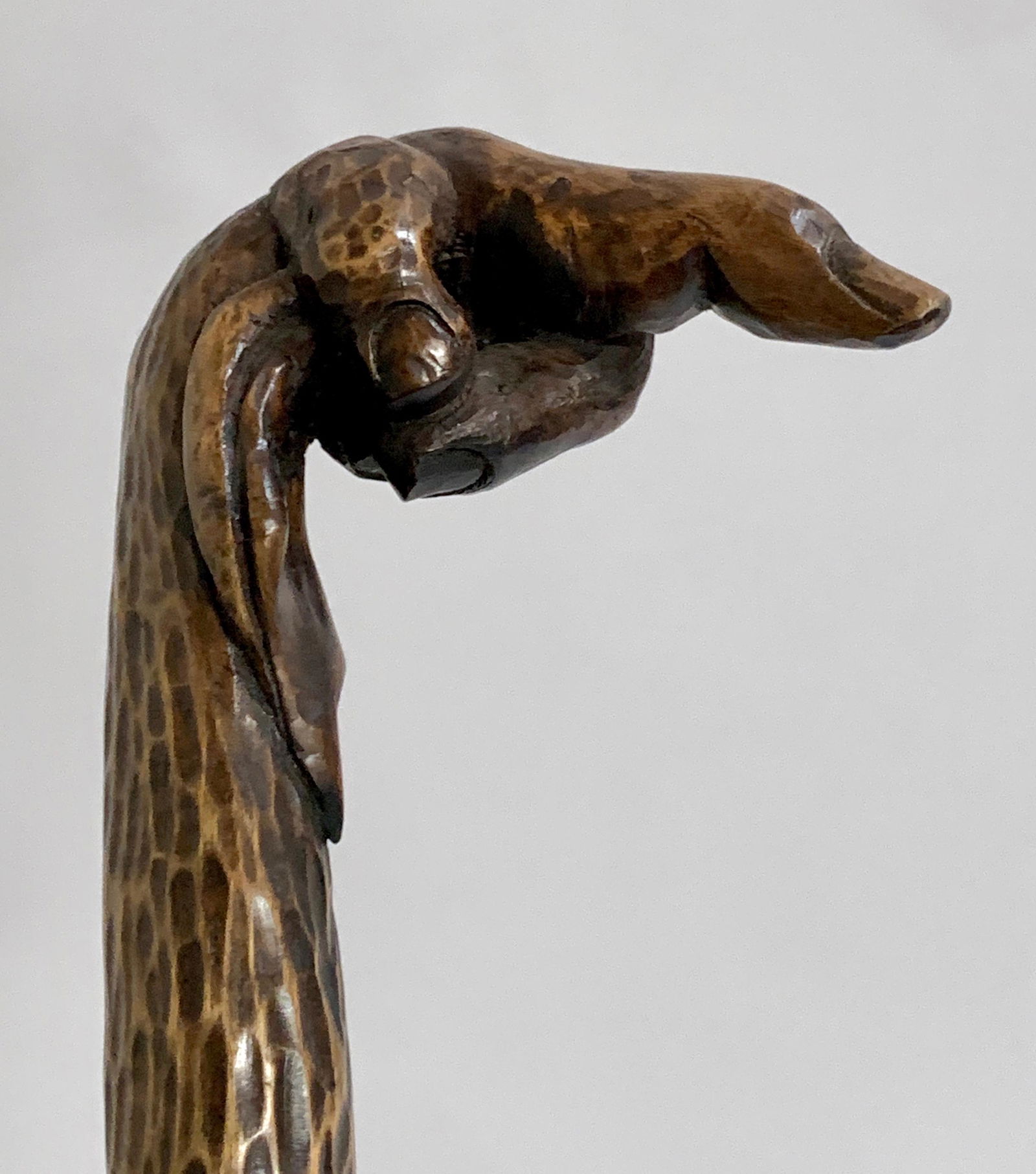 Antique Walking Stick "Finger Pointer" C. 1900 (1 of 3)