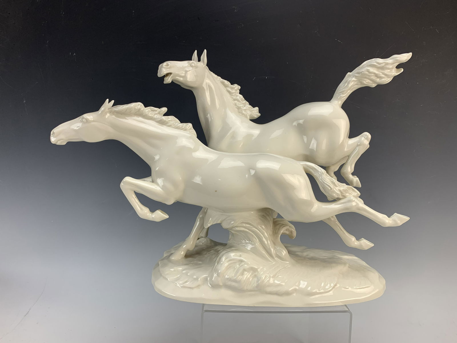 Hutschenreuther Porcelain Running Horses (1 of 4)