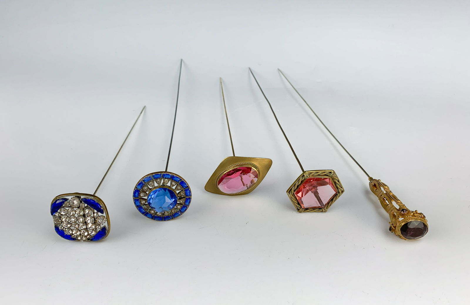 Group of 5 Antique Hatpins (1 of 5)