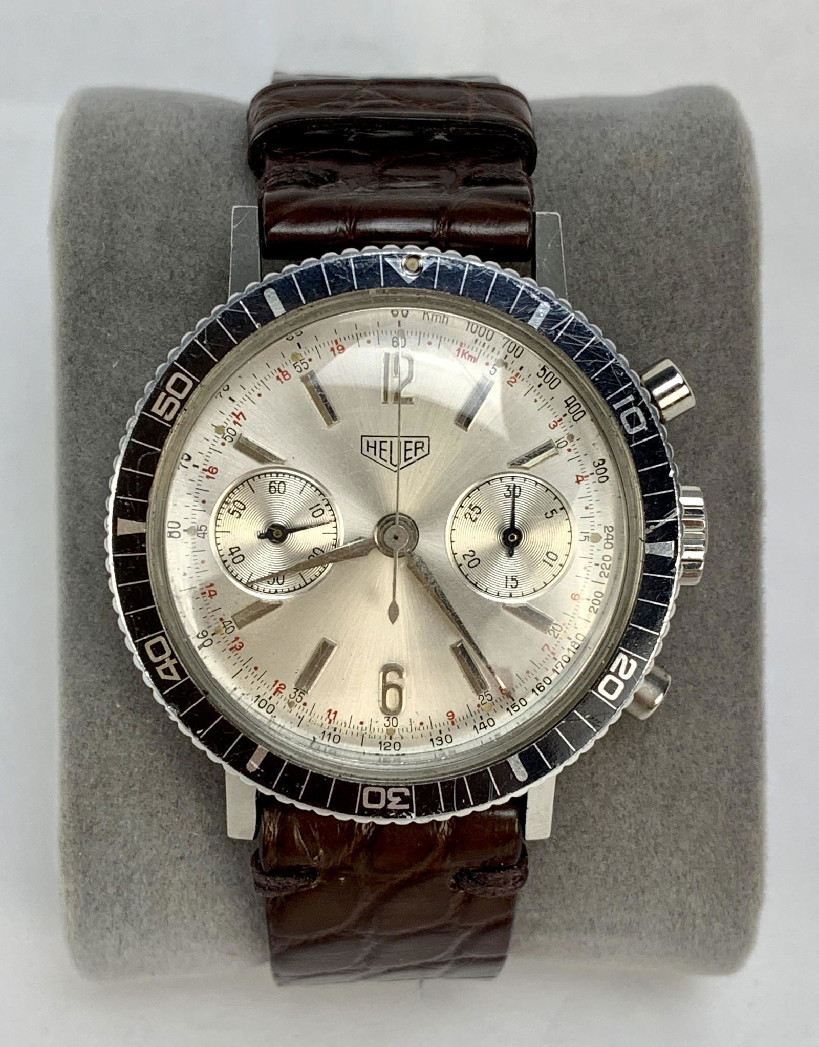 Heuer Vintage Chronograph Valjoux Watch (1 of 5)