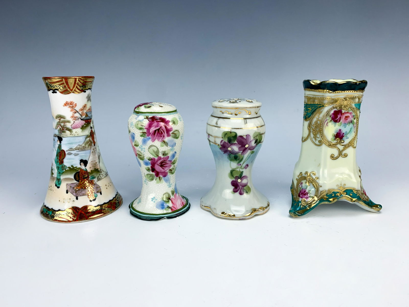 Group of 4 Vintage Japanese Hatpin Holders (1 of 3)