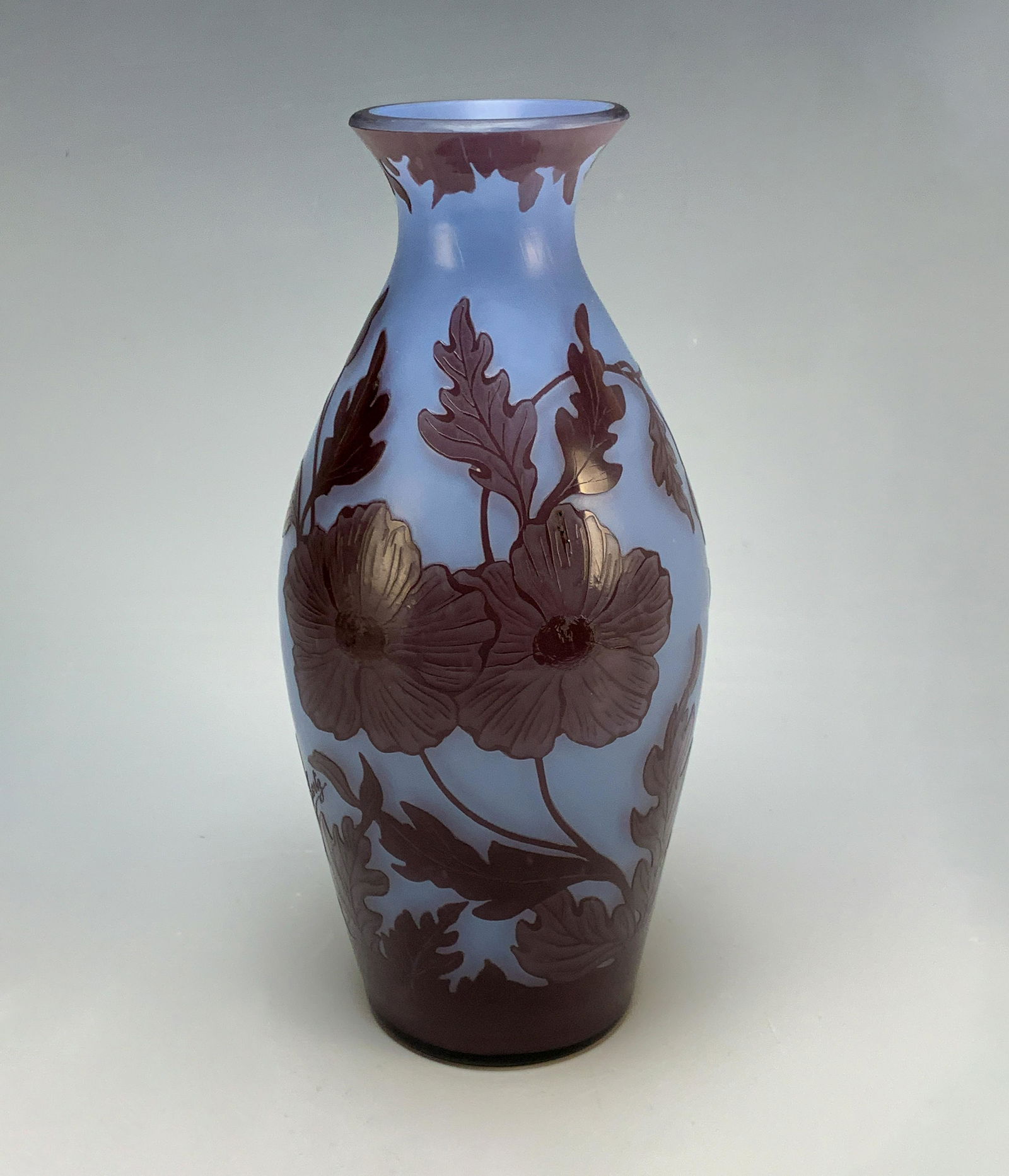 Signed Loetz Cameo Art Glass Vase C1918 (1 of 5)