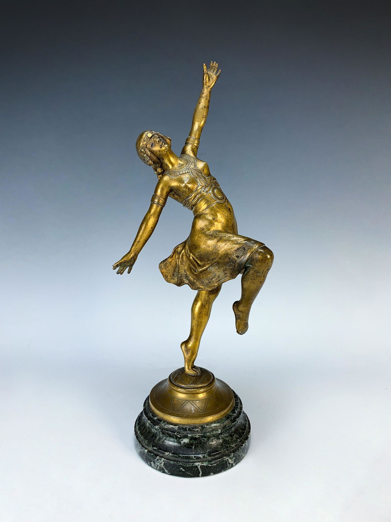 Jean Garnier (1853-1910) Bronze Art Nouveau Dancer (1 of 6)
