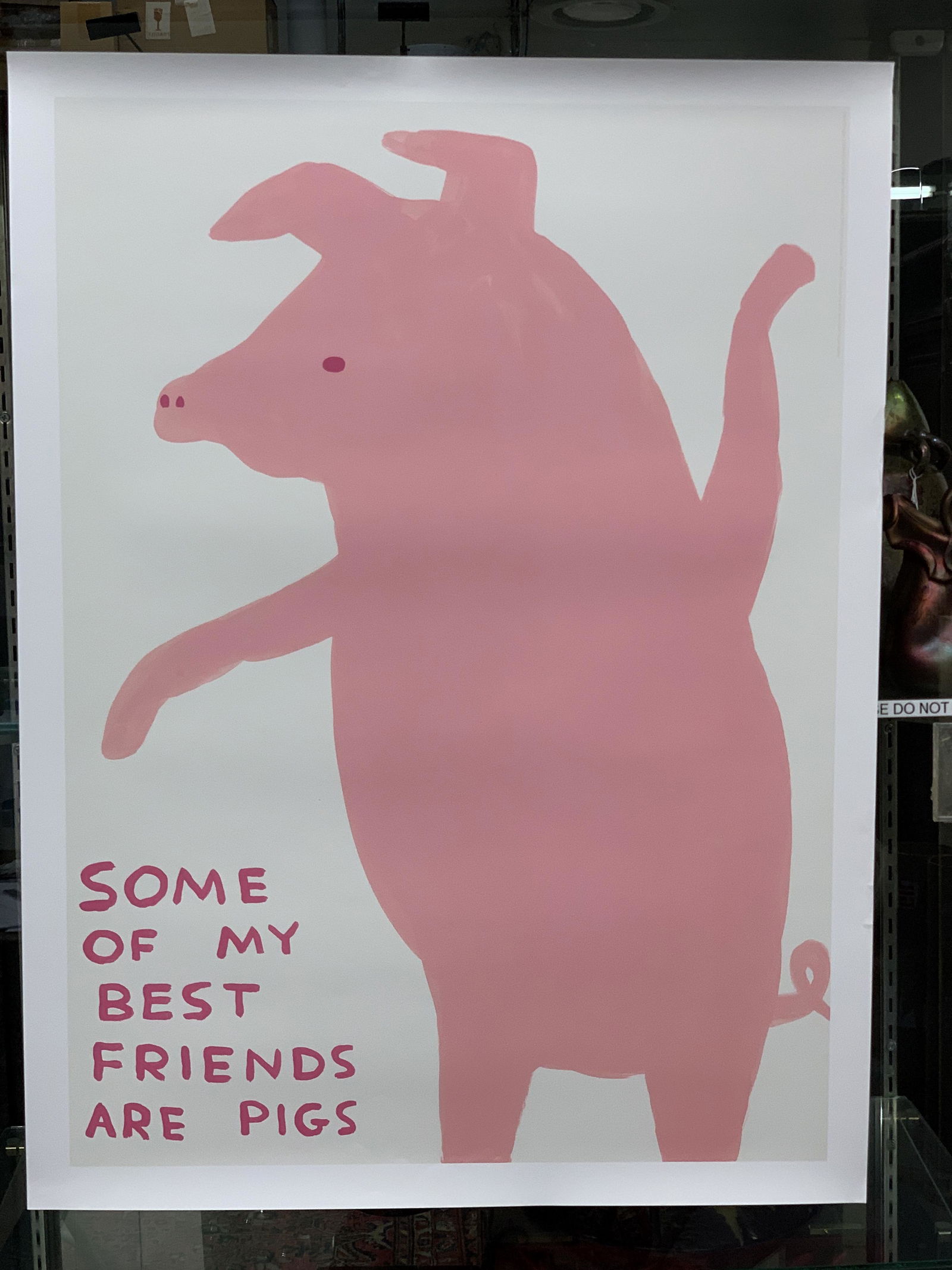 David Shrigley "Some of my best friends are pigs" (1 of 1)