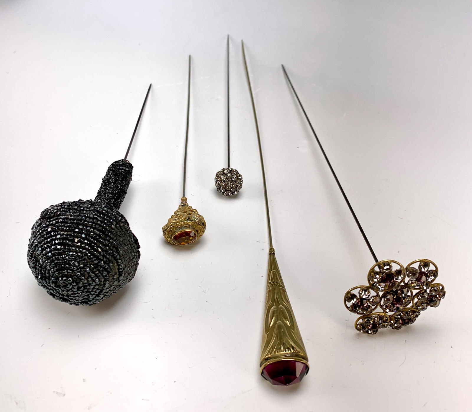 Group of 5 Vintage Hatpins (1 of 3)